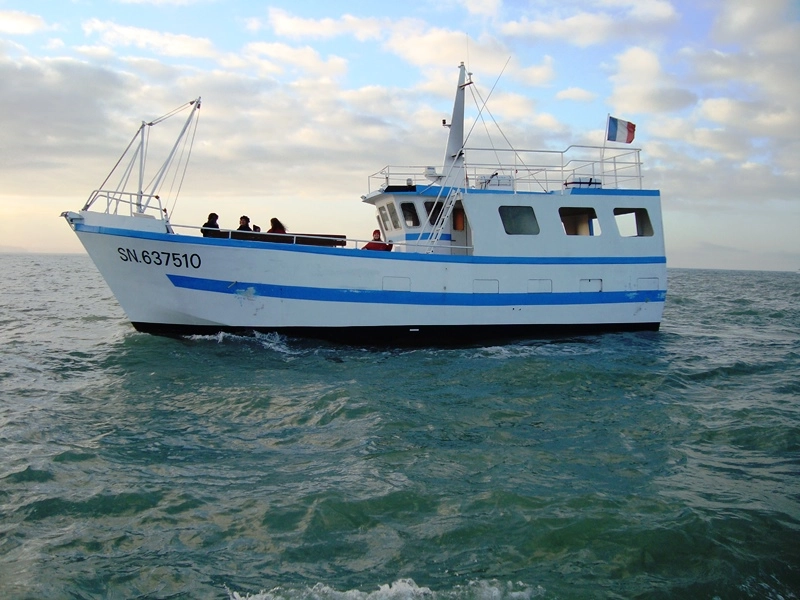   Flipper II, sorties en mer de Grandcamp-Maisy 