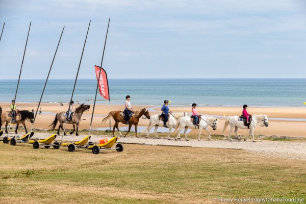 Voir la suite du zoom sur Idées de balades à pied, à vélo, à cheval, sur l'eau sur Isigny-Omaha
