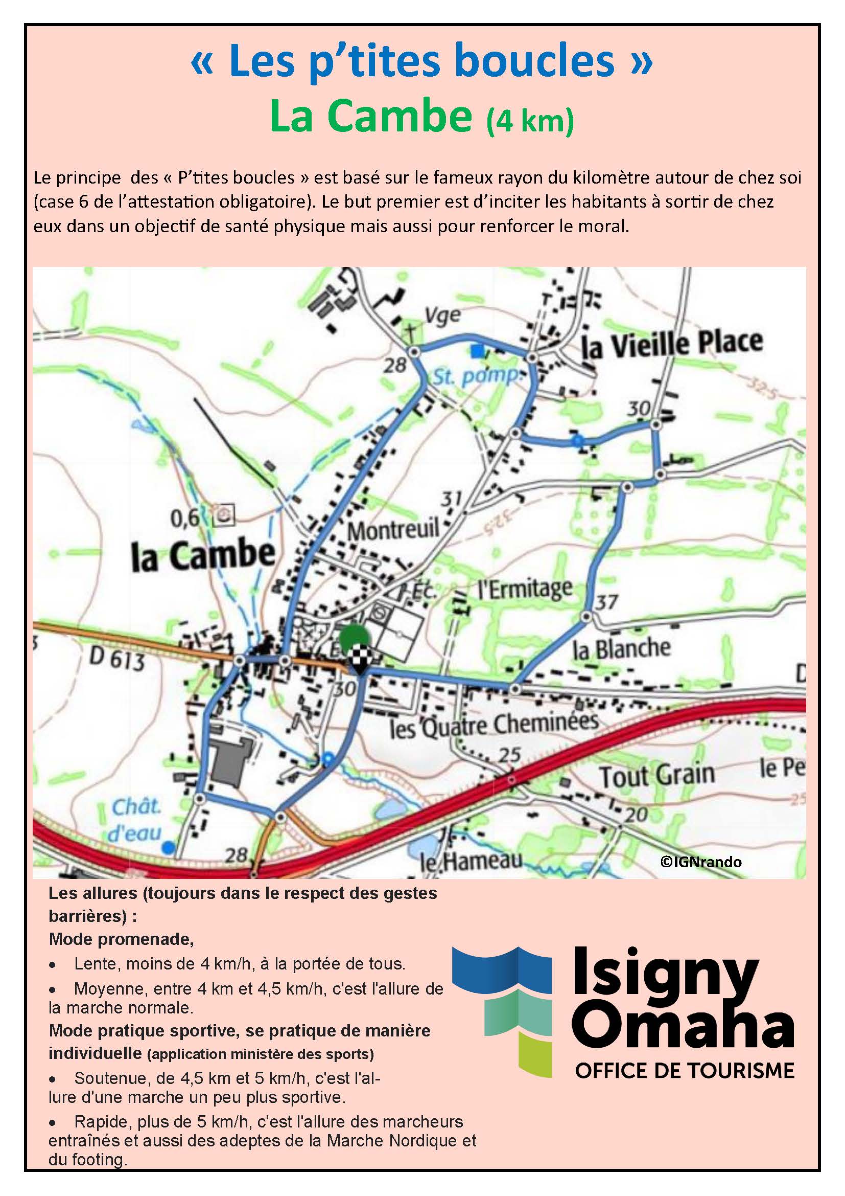 Les P'tites boucles d'Isigny-Omaha Les P'tites boucles d'Isigny-Omaha