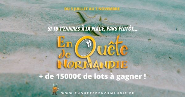 Voir la suite de l'actualité En quête de Normandie 2021, jeu d'énigmes !