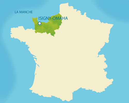 Situation de la Normandie sur la carte de France