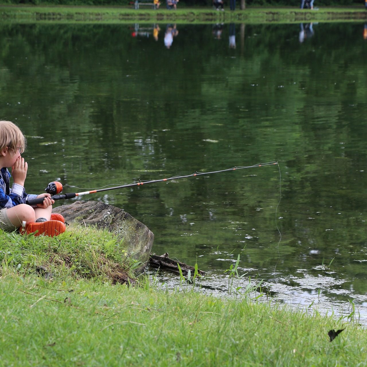 Pêche en étang Isigny Omaha ©pixabay